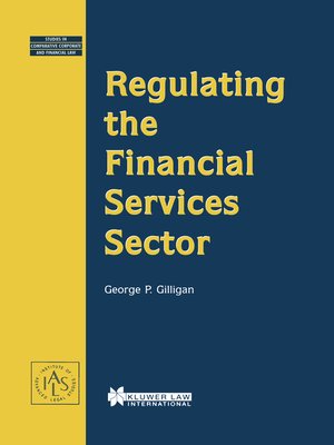 cover image of Regulating the Financial Services Sector